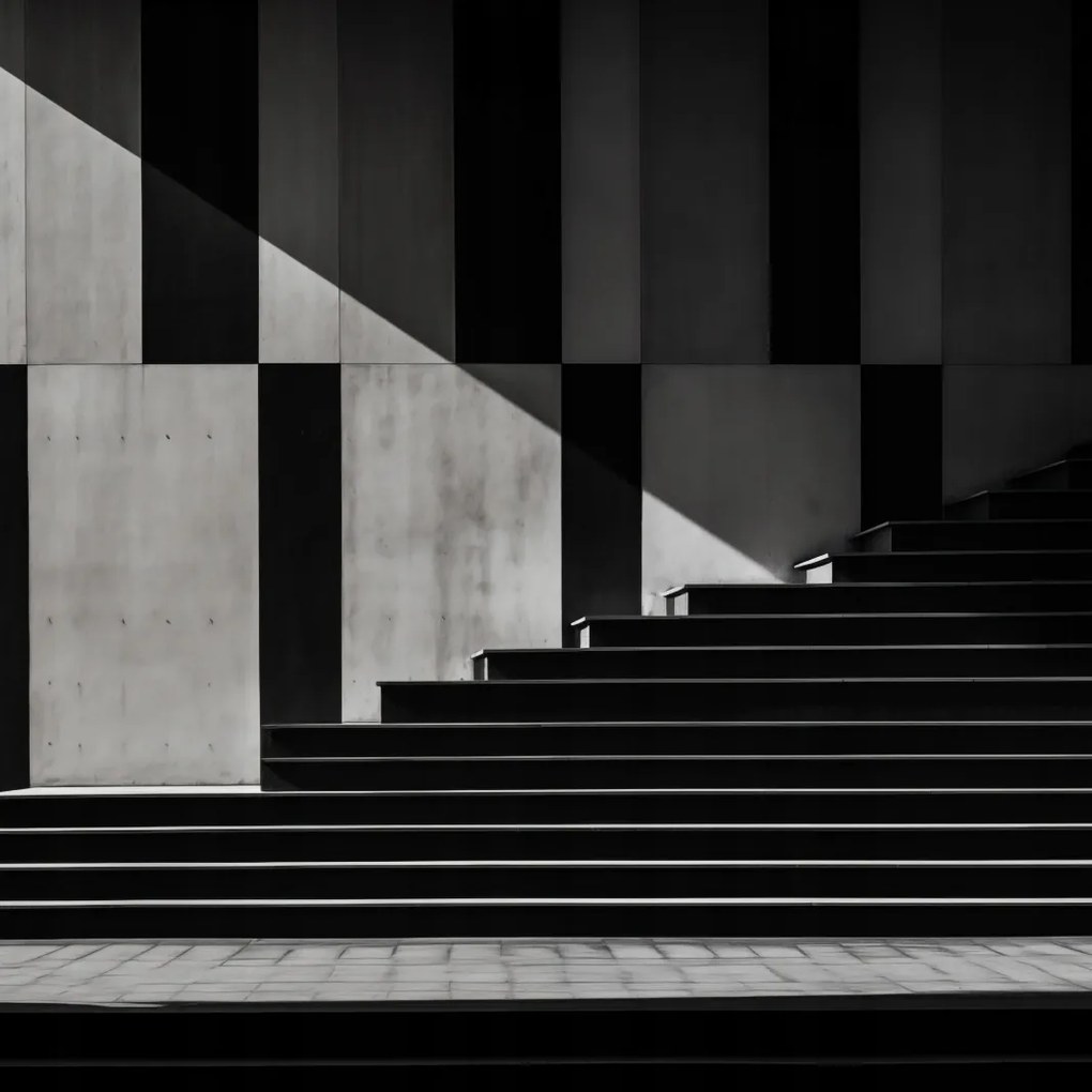 Poszter 100x100cm Geometria az építészetben