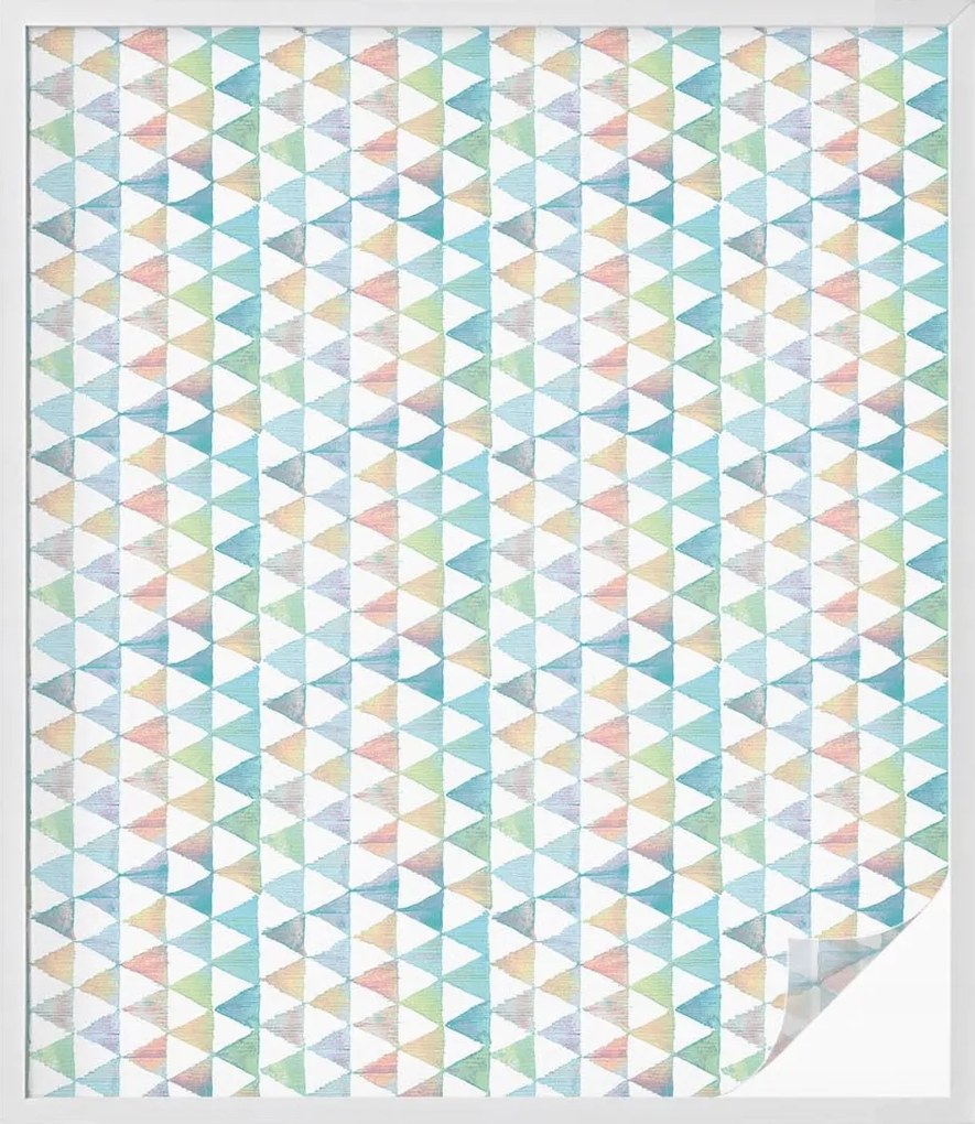 Szélvédőfólia Adatvédelem Geometrikus háromszögek 100x116 cm