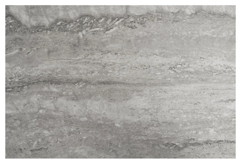 Vita Konzolasztal, 1 polc, travertin hatású, fekete váz 110x26x80 cm