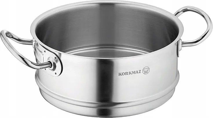 Párolóbetét Korkmaz Proline, kiváló minőségű, 20x10 cm, 3,1 literes