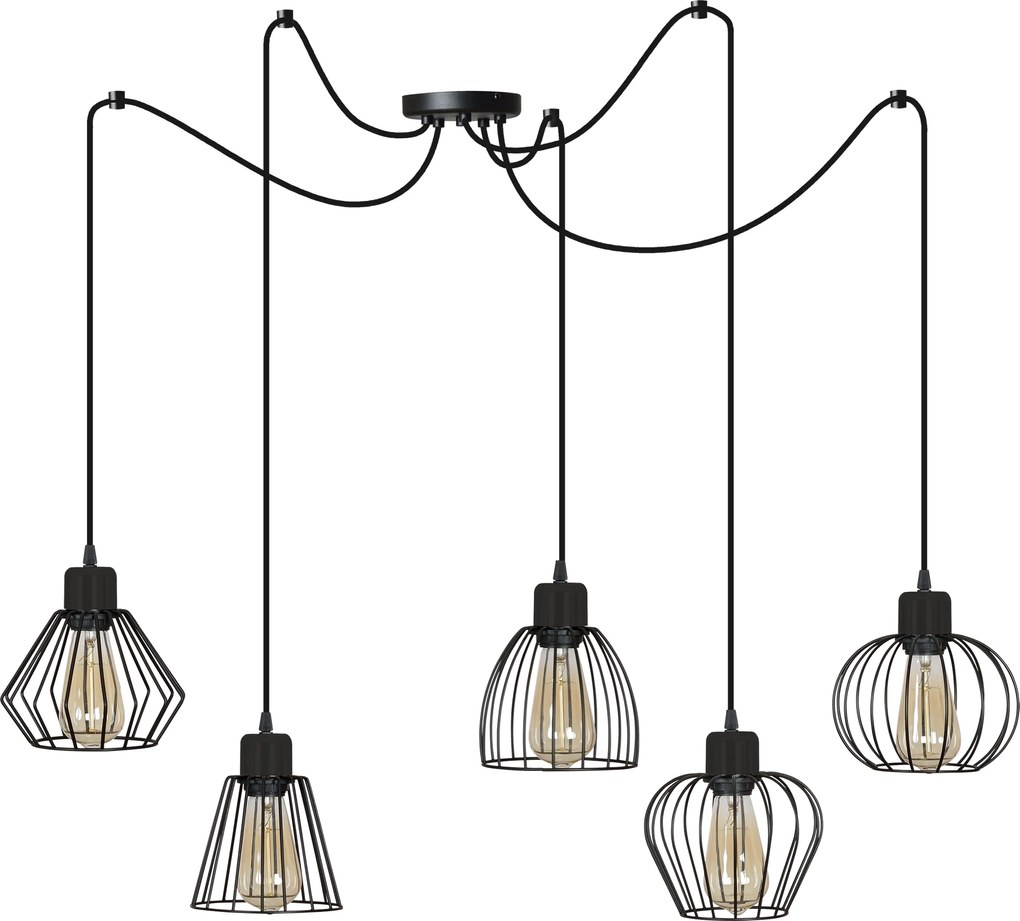 Mennyezeti Lámpa Lógó Csillár Pók Különböző Lámpaernyők Színek Loft Led