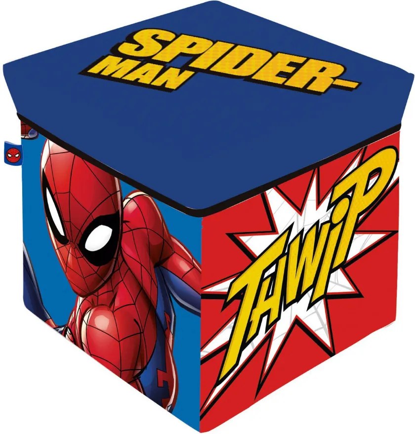 Pókember Thwip játéktároló 30×30×30 cm