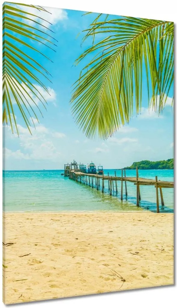 Festmények 80x120 Trópusi tájkép