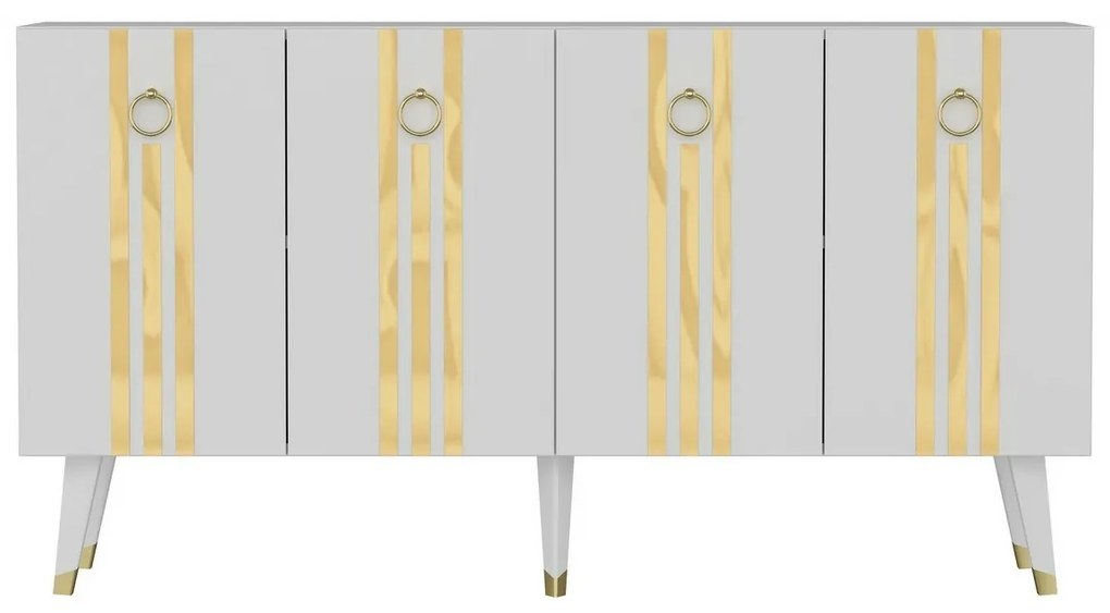 Isil White and Gold szekrény