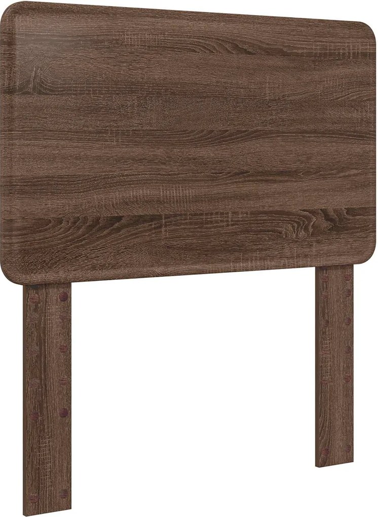 vidaXL Fejtámla Barna Tölgy 90 cm Faanyag