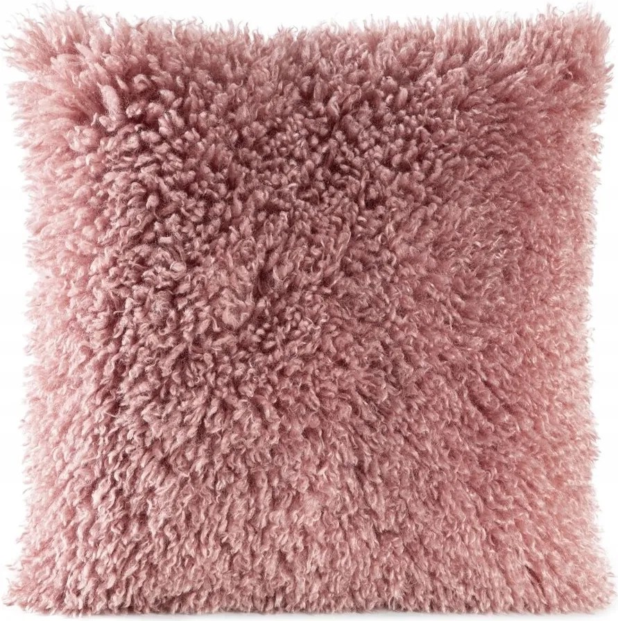 Díszpárnahuzat Sana 45x45 púderszőrme puha