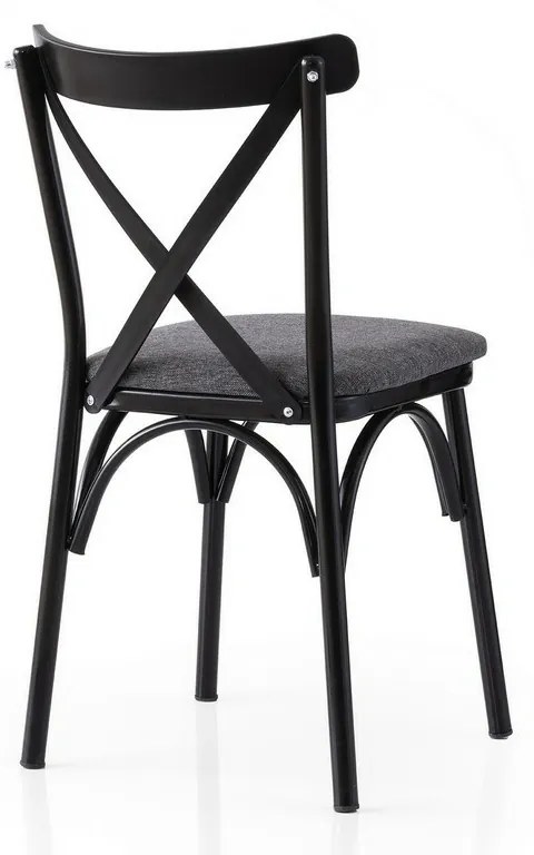 Ekol Anthracite and Black étkezőszékek, 2 db