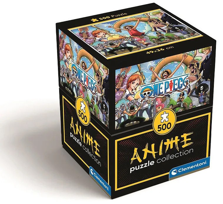One Piece Ripped 500 db-os Cube puzzle Clementoni