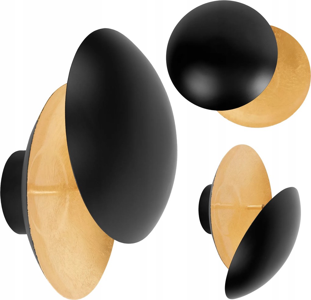 Fali Lámpa Led Fali Lámpa Arany Fekete Állítható Nappali Toolight