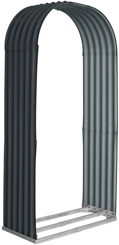 ROJAPLAST SUN ACÉL KERTI FATÁROLÓ OVÁLIS - 103X40X200CM