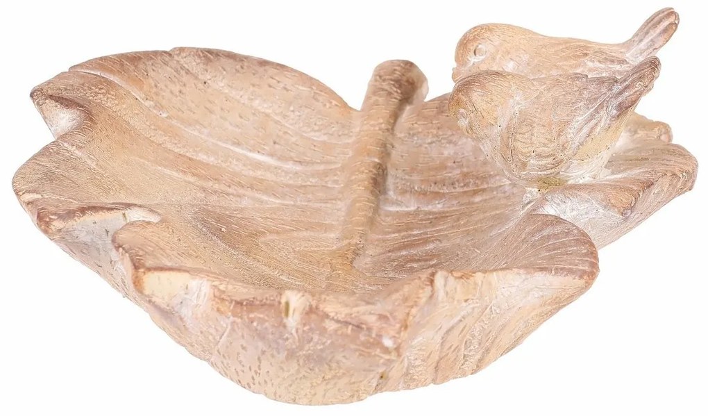 madáretető Levél madár, MgO kerámia 21 x 18 x 7 cm