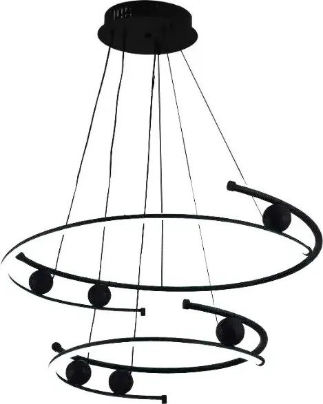 NEDES J4346-B Modern Led Függesztett Lámpa IP20