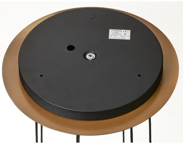 Jupiter 2021 - Csillár zsinóron ALAS 7xGU10/10W/230V arany