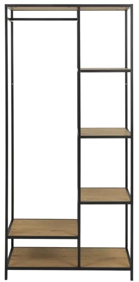 Fogas SARON tölgy/fekete