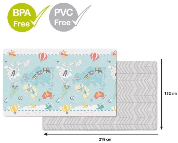 Skip Hop - Gyermek játékszőnyeg LITTLE TRAVELERS