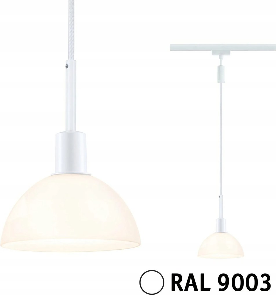 Paulmann URail függeszték Sarrasani E14, fehér, max. 20W, Ral 9003