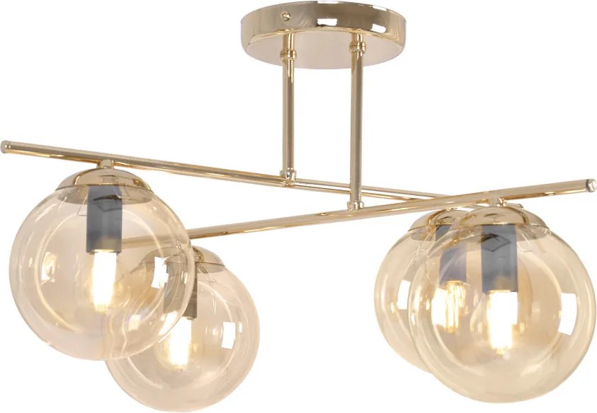 KAJA K-5413 GRAND Mennyezeti Csillár Arany E14 IP20