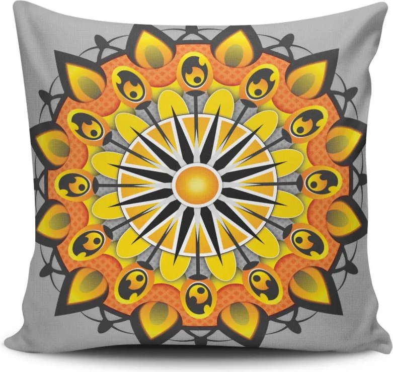 Díszpárna, 43×43 cm – MANDALA-22