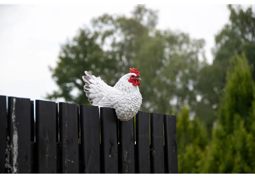 Poligyanta kerti szobor Hen – Esschert Design