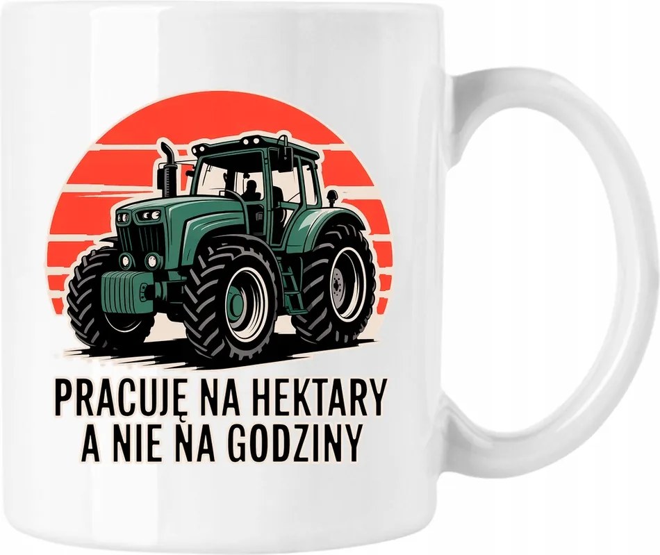 Bögre farmer traktor mém vicc doboz 8 fehér 330ml