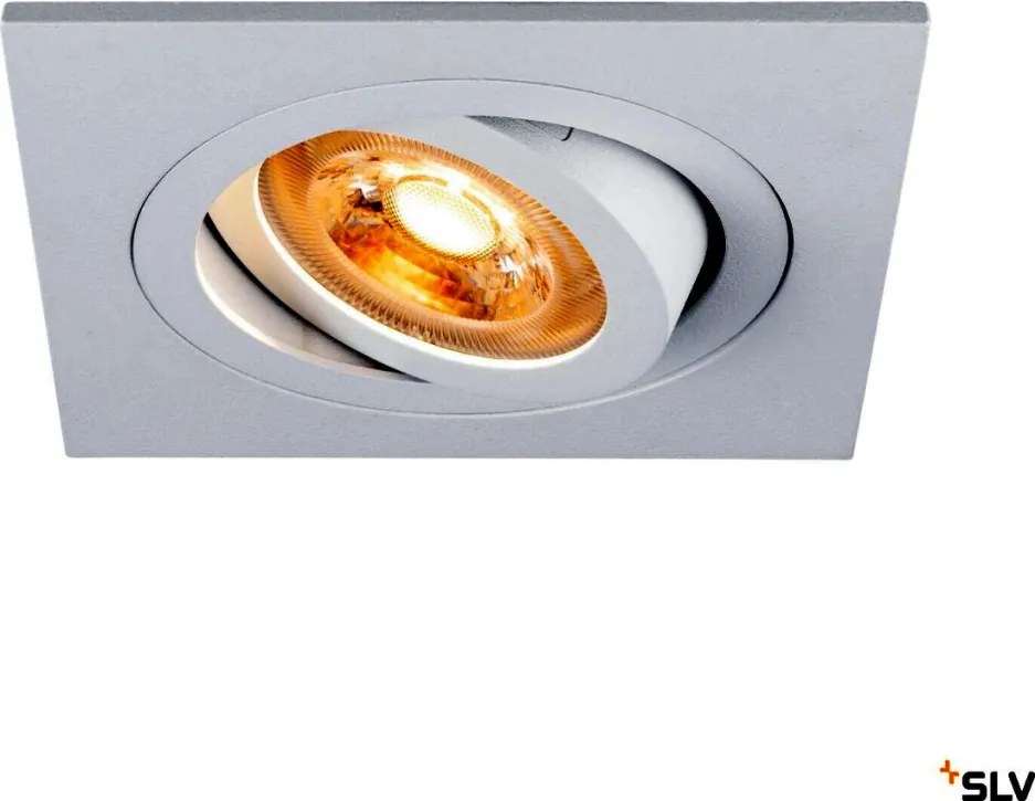 SLV NEW TRIA 1007377 Beépíthető spotlámpa 1x10W/GU10 IP20
