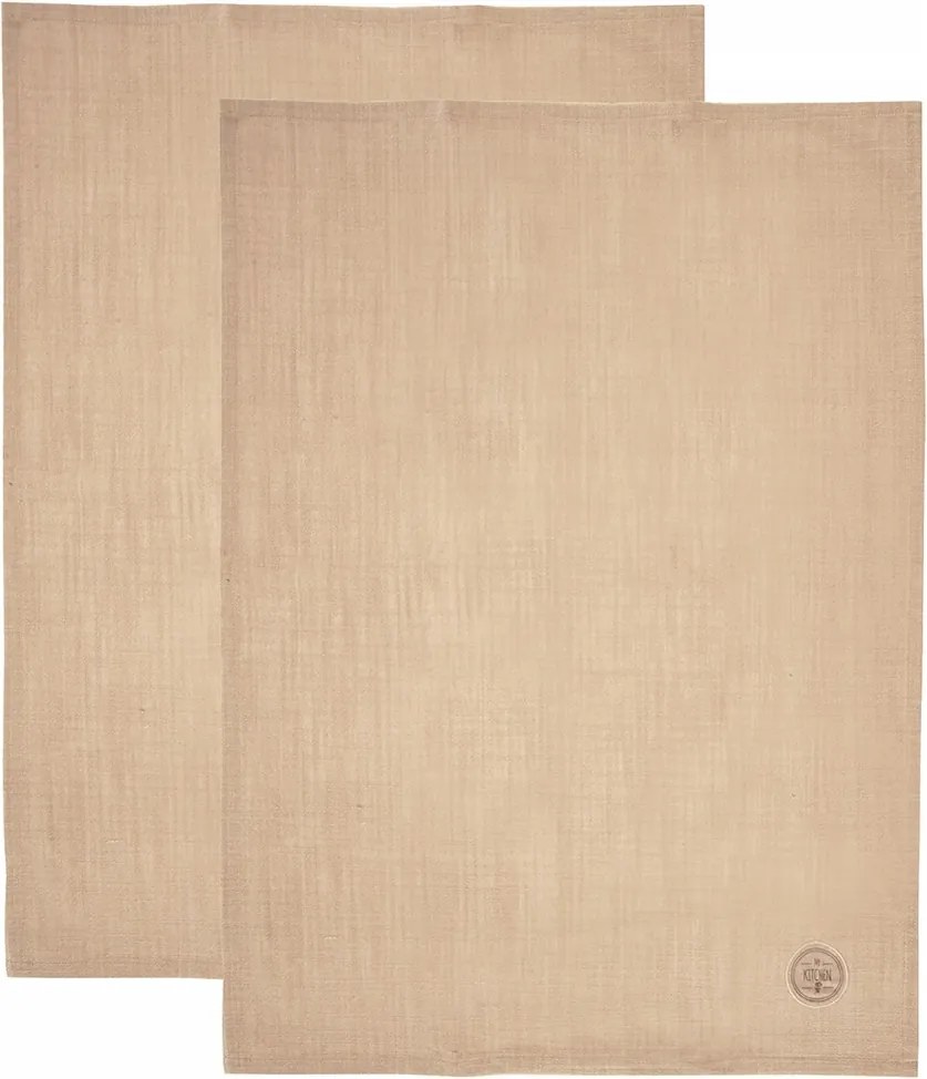 2x Konyhai törlőkendő Pamut törlőkendő Kéztörlő Edény Szalvéta