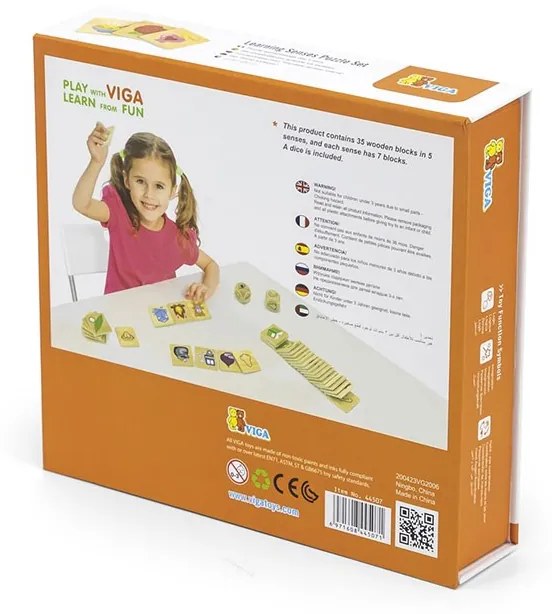 Fa puzzle Érzékek Viga
