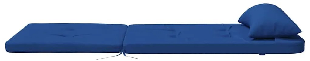 Székpárna párnával 2 pcs Kék 58 x 77 x 4.5 cm Oxford szövet