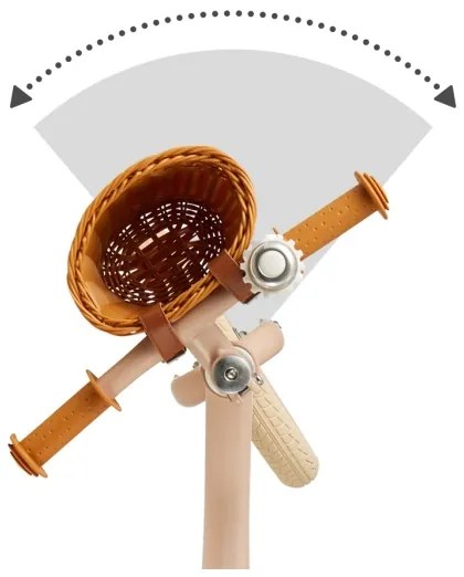 KINDERKRAFT SELECT - Tolós bicikli RAPID2 rózsaszín