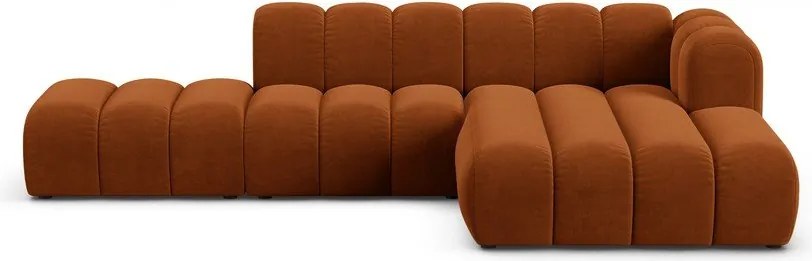 Narancssárga sarokkanapé (jobb oldali) Lupine – Micadoni Home