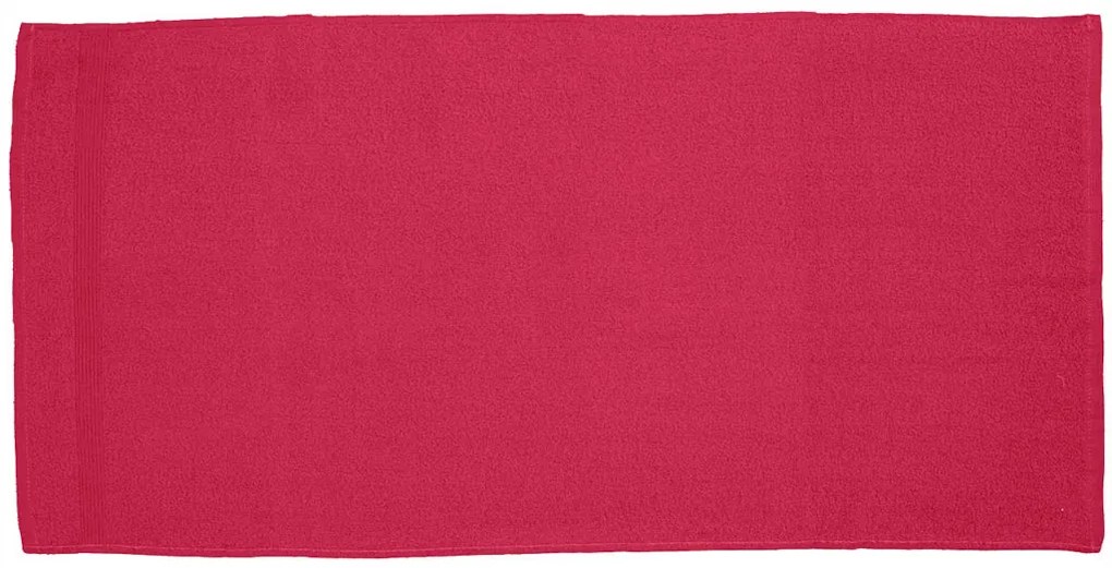ELEGANZA törölköző 50x100 cm bordó, 100% pamut