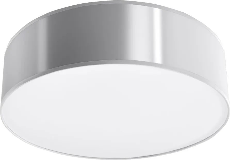 Ezüstszínű mennyezeti lámpa ø 35 cm Atis – Sollux