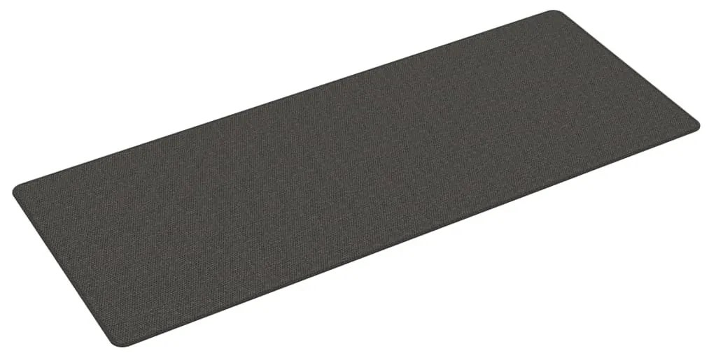 antracitszürke szizálhatású futószőnyeg 80 x 200 cm