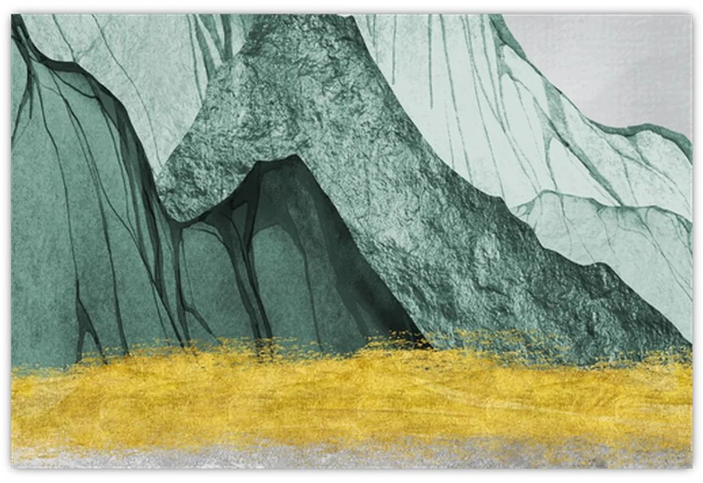 Kép - Smaragdhegység N⁰2 (90x60 cm)