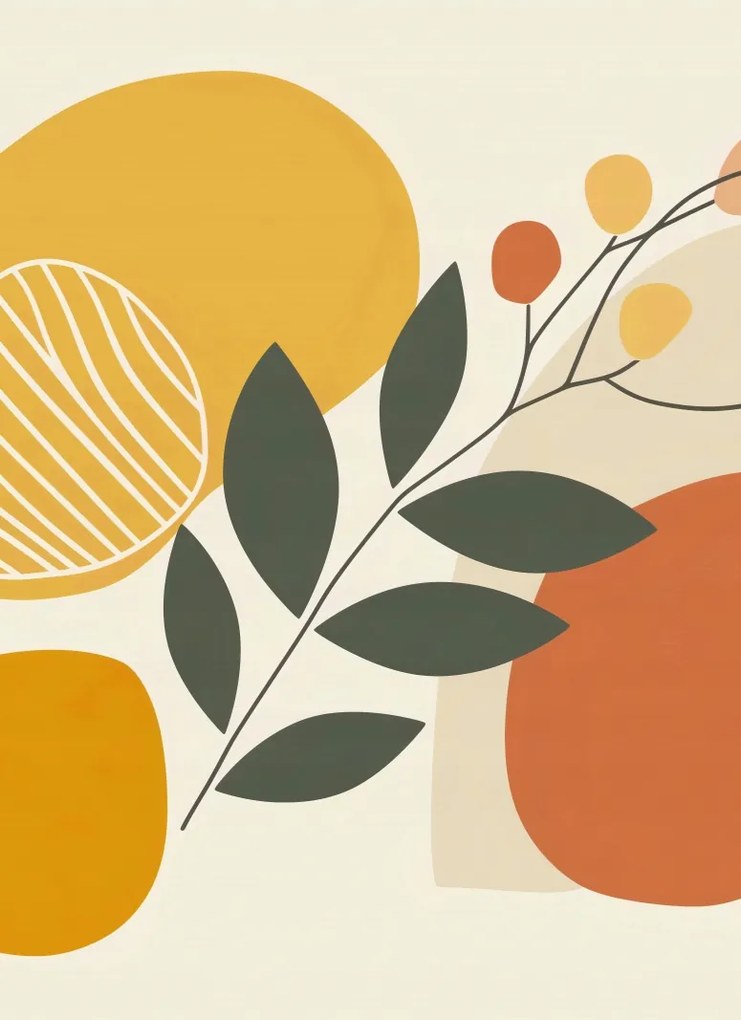 Poszter 40x55cm Fény és árnyék a botanikában