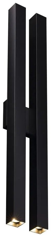 Shilo 4706 - Fali lámpa DOHA 4xGU10/15W/230V fekete