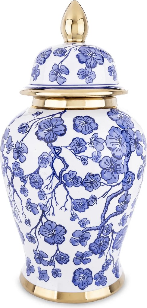 Dekoratív kerámia tároló doboz Amfora Gravírozás