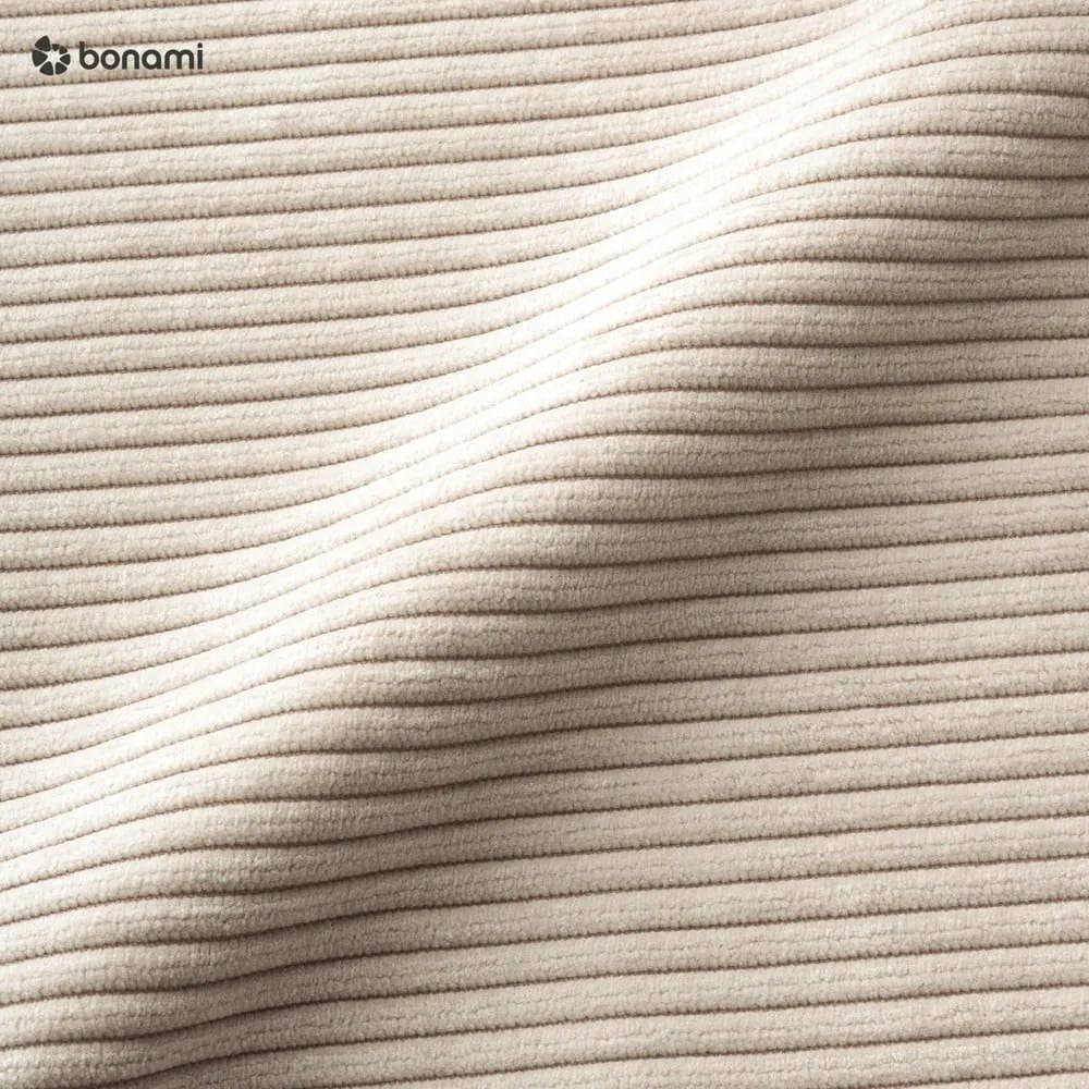Fehér kordbársony kinyitható kanapé 244 cm Base – Karup Design
