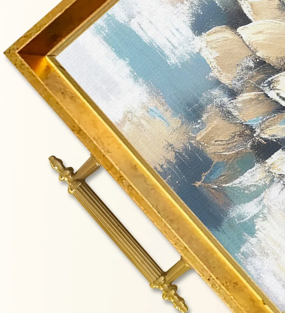 Üveg tálca, 38×24 cm – TPEA9841