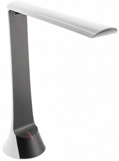 Lámpa Asztali FLOWER 4W, 240lm, DC 5V, 1A, 4000K, battery 1800MAh, Ra>80, fekete/fehér