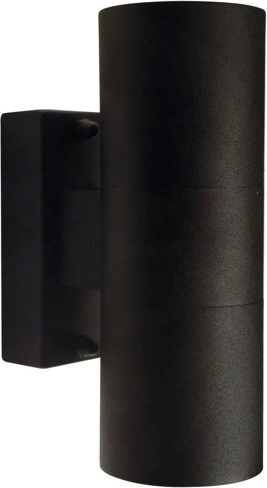 NORDLUX 21279903 TIN Modern Kültéri Fali Lámpa Fekete GU10 IP54