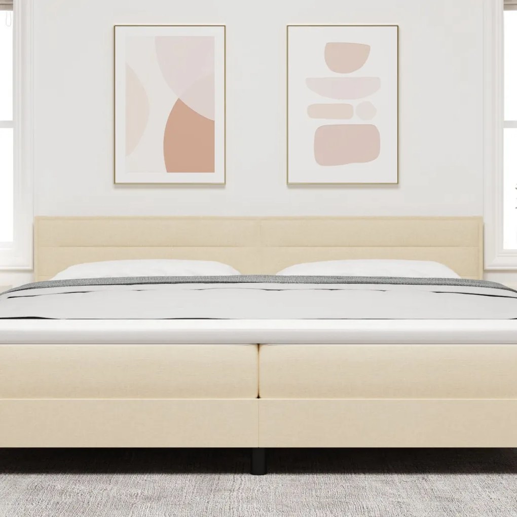 Fejtámla Vonalak Design Krém 200 cm Szövet