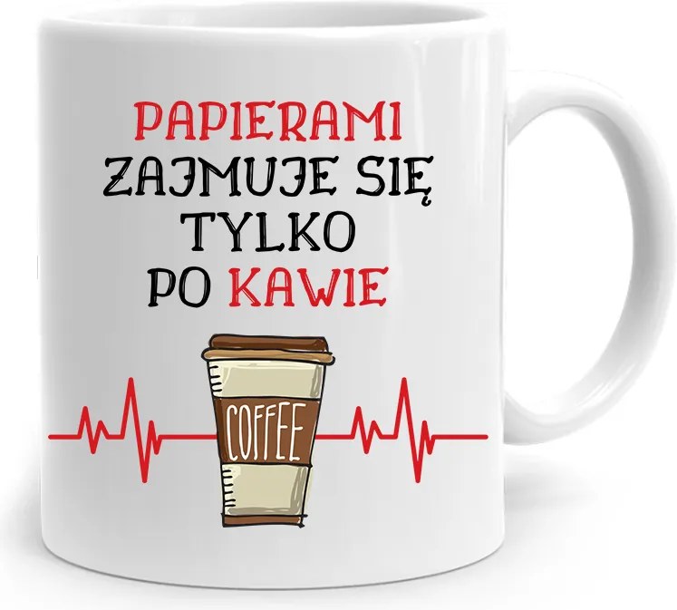 Ajándék Bögre A Titkárnőnek Kávé Utáni Foglalkozásra, fényképes nyomtatással