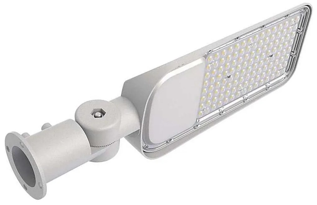 LED utcai lámpa szürkületérzékelővel LED/100W/230V 4000K IP65 szürke