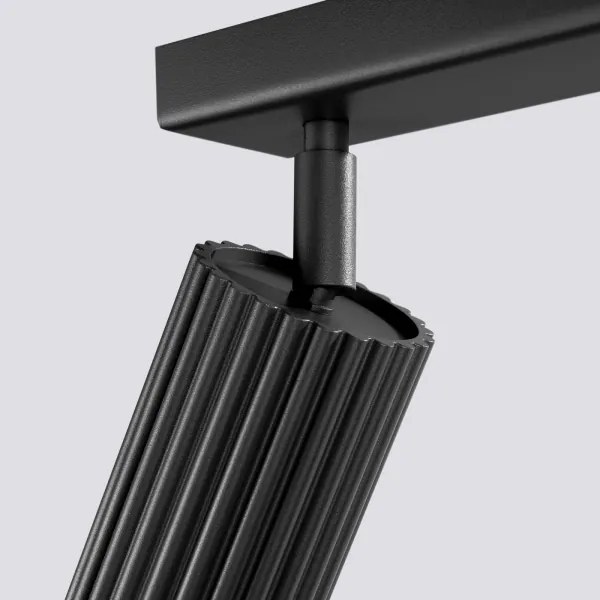 Sollux SL.1581 - Spotlámpa KARBON 3xGU10/10W/230V fekete