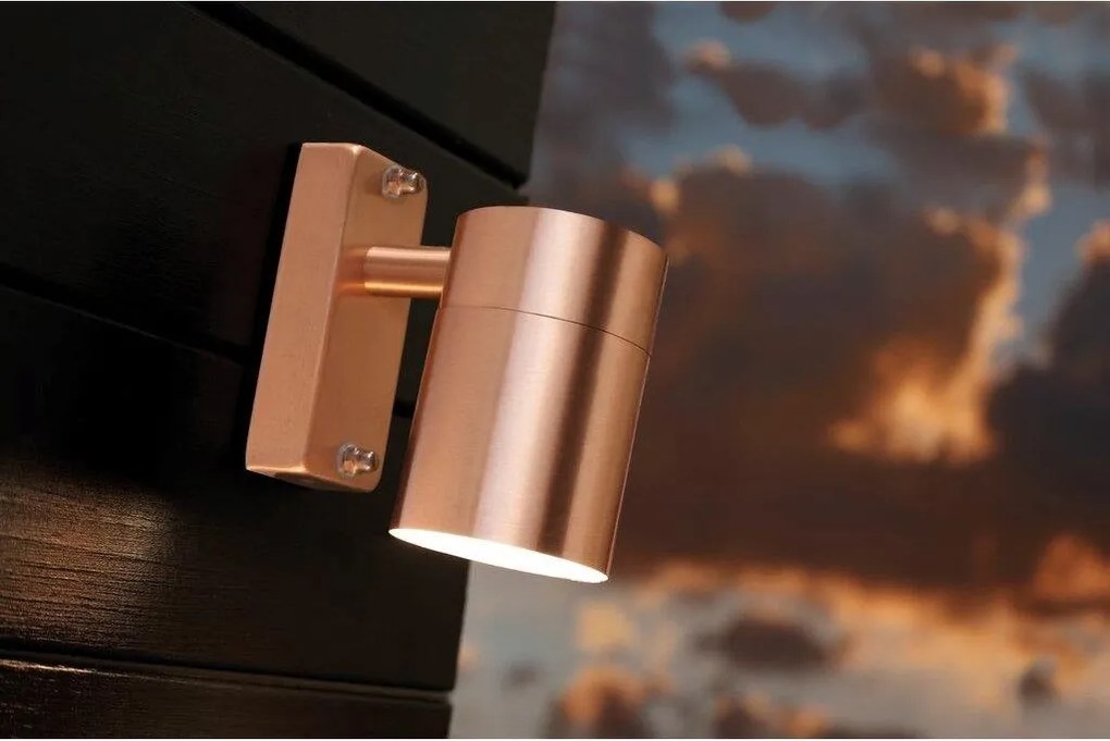 NORDLUX 21269930 TIN Modern Kültéri Fali Lámpa Réz GU10 IP54