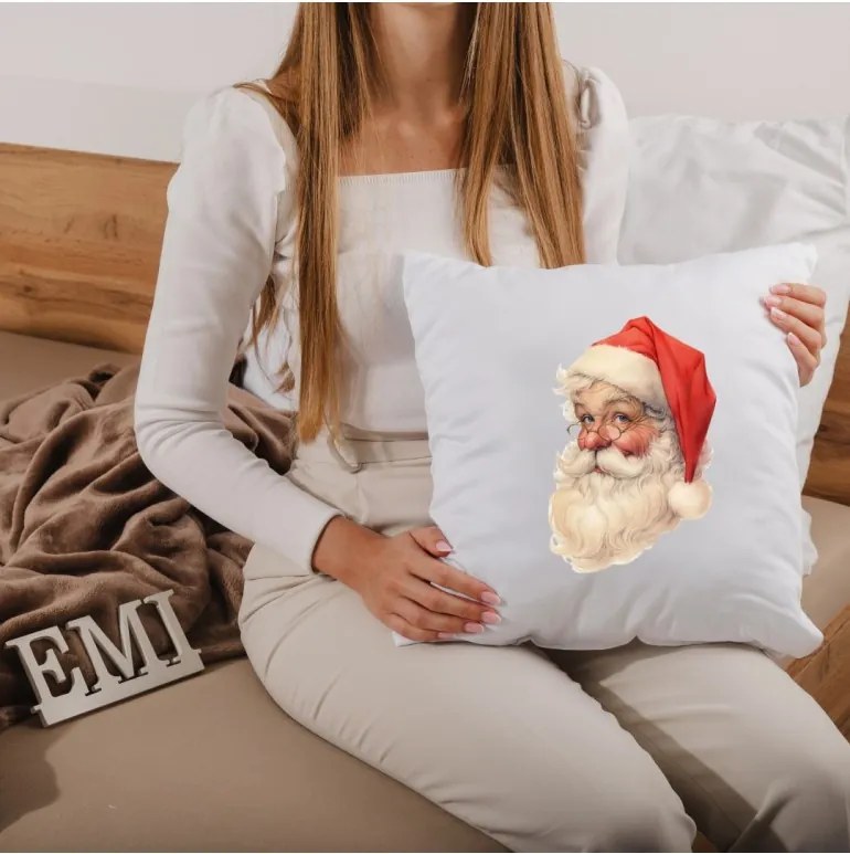 EMI Nicholas karácsonyi díszpárna 40x40 cm