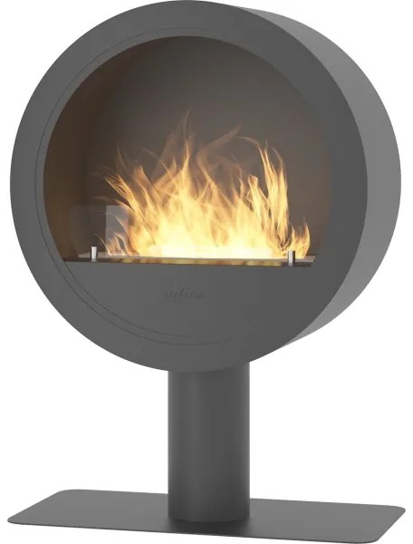 InFire - BIO kandalló á. 70 cm 3kW fekete