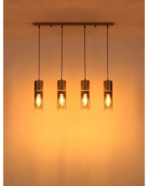 Globo 21000-4HCA - ANNIKA kábeles függeszték 4xE27/25W/230V