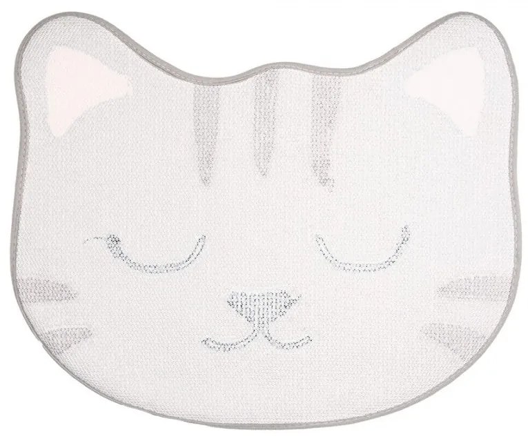 Fürdőszobai kilépő cicás 60x50x1 cm